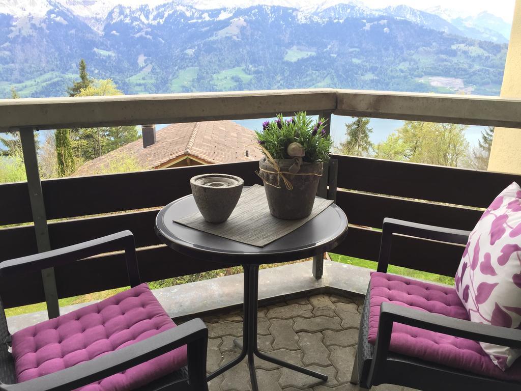 Apartments Seeblick Mit Anbindung An Ein 4-Sterne-Hotel Беатенберг Екстериор снимка